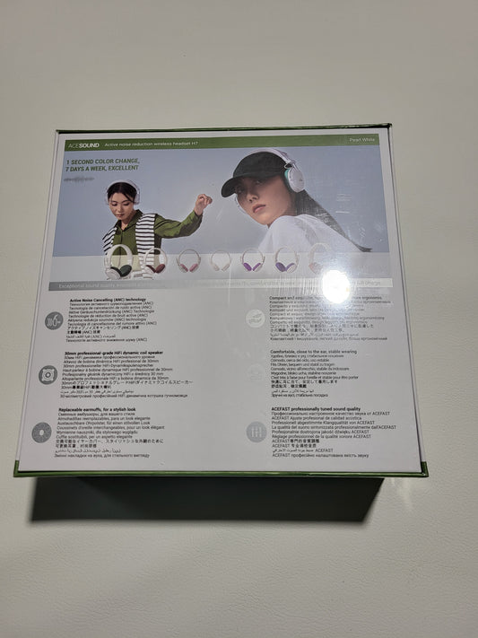 ACEFAST H7 Bluetooth over-ear hodetelefoner med øreputer i 7 farger